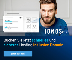 empfehlungen hosting ionos 1und1 buchen